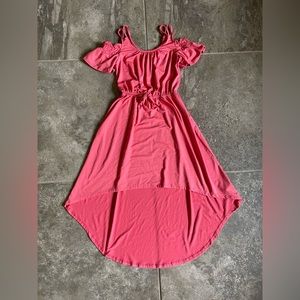 pink summer dress